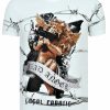 Camisetas local fanatic | Camiseta Hombre - Bad Angel - Blanco