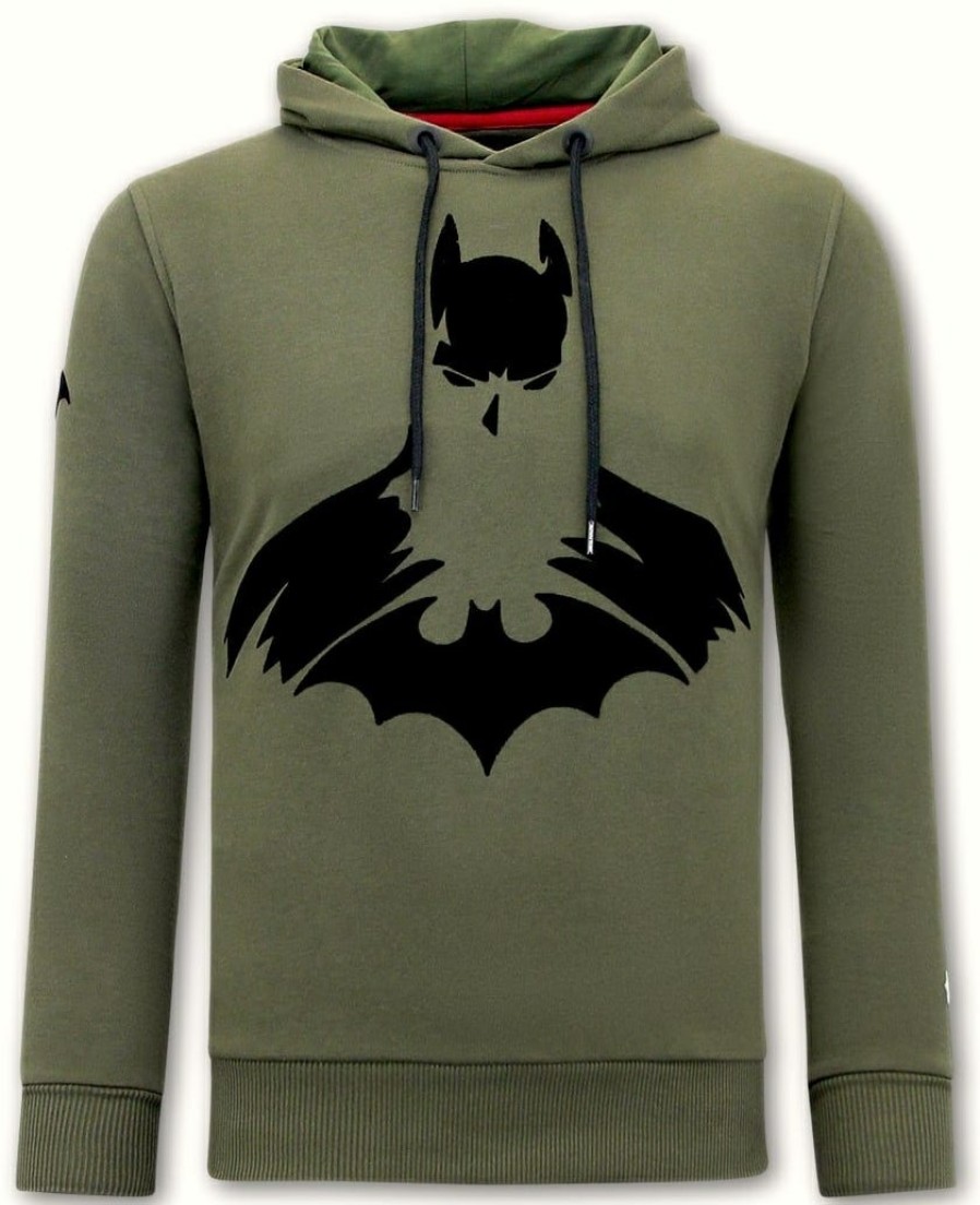 Sudaderas local fanatic | Hombres Con Capucha - Batman - Verde