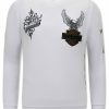 Sudaderas local fanatic | Sudadera Hombre - Mc Honor & Loyalty - Blanco