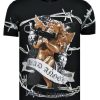 Camisetas local fanatic | Camiseta Hombre - Bad Angel - Negro