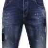 Pantalones Cortos local fanatic | Pantalones Cortos De Mezclilla Para Hombre - Slim Fit - 1026 - Azul