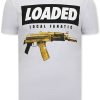 Camisetas local fanatic | Camiseta Hombre - Loaded Gun - Blanco