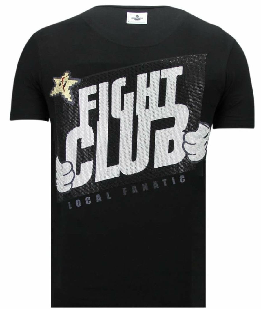 Camisetas local fanatic | Camiseta Hombre - Badass Fighter - Negro