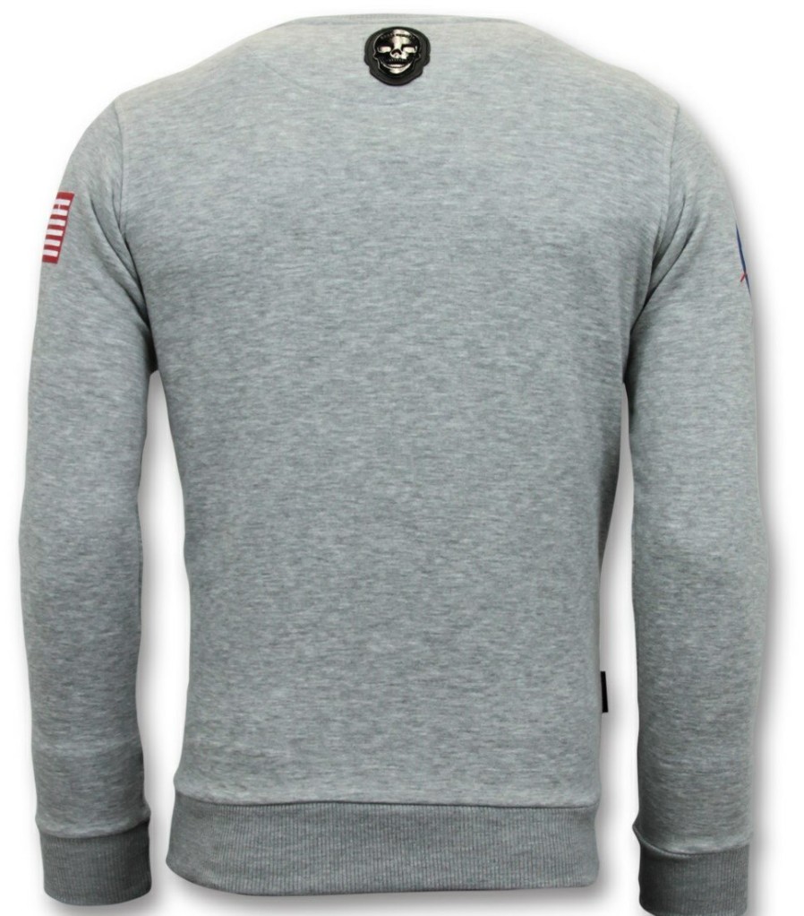 Sudaderas local fanatic | Sudadera Hombre - Nasa - Gris