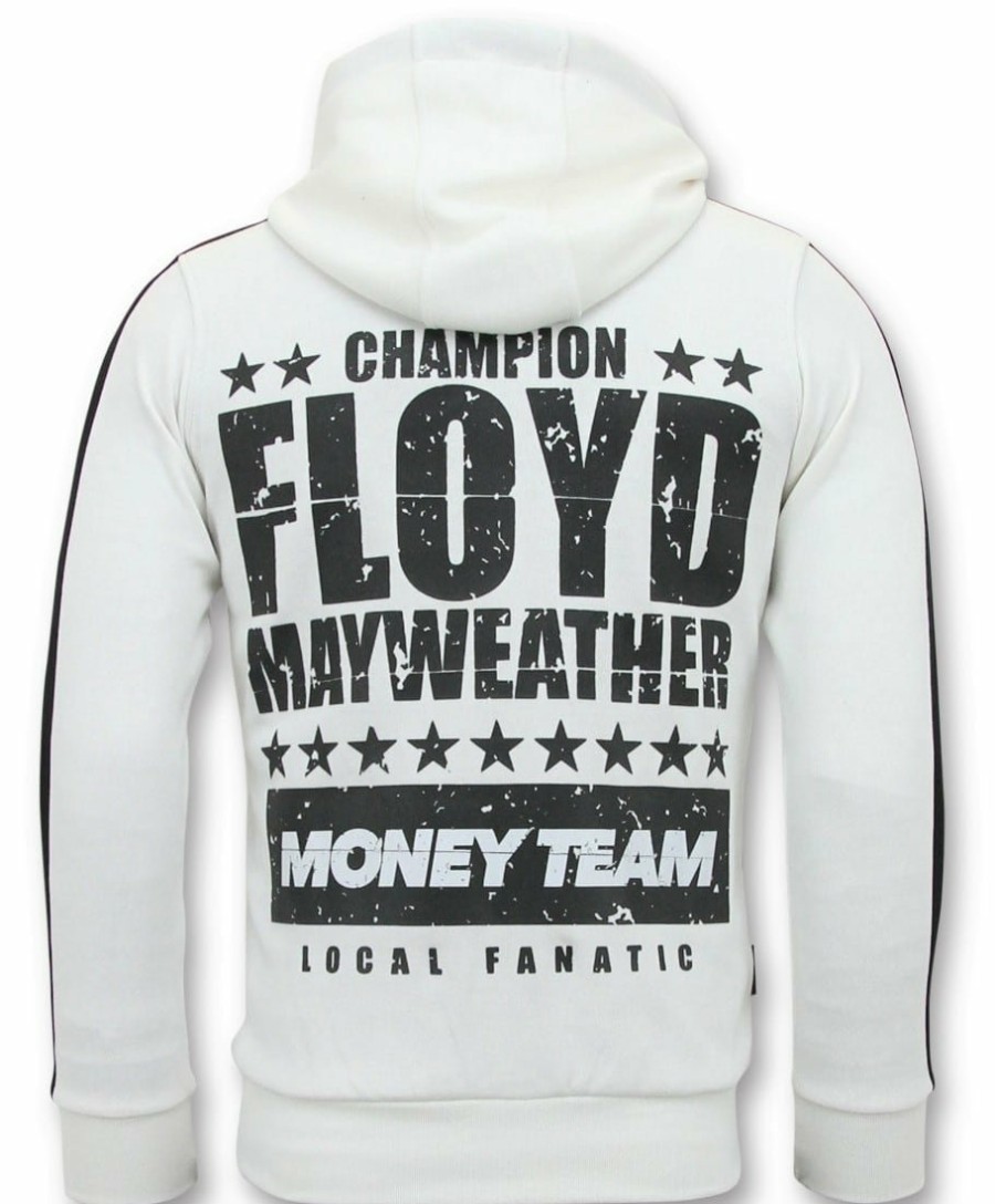 Chandals local fanatic | Chaqueta Chandal Hombres- Tmt Floyd Mayweather - Blanco