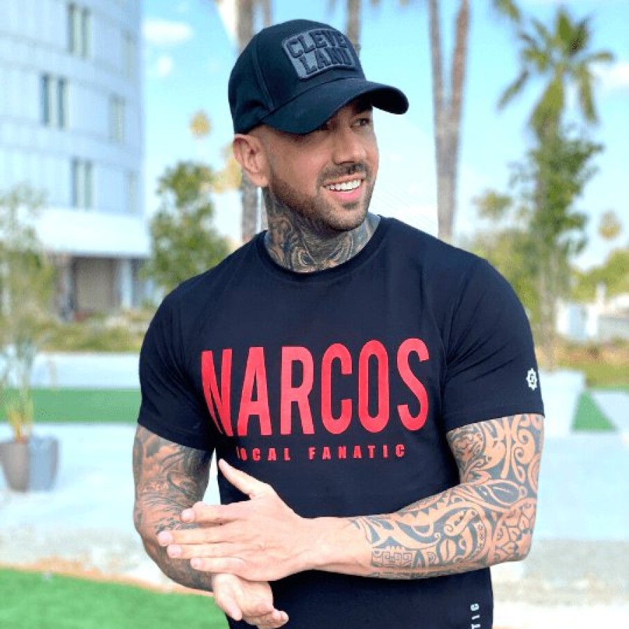 Camisetas local fanatic | Camiseta Hombre - Narcos - Negro