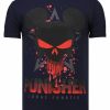 Camisetas local fanatic | Camiseta Hombre - Punisher Mickey - Azul