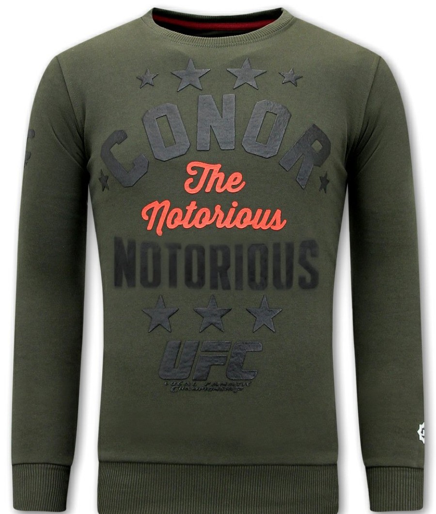 Sudaderas local fanatic | Sudadera Hombre - Conor Mcgregor Ufc - Verde