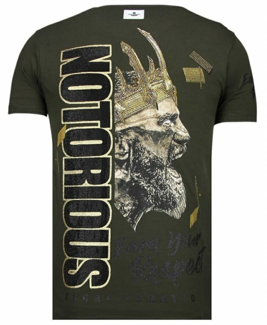 Camisetas local fanatic | Camiseta Hombre - Conor Mcgregor Notorious - Verde