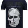 Camisetas local fanatic | Camiseta Hombre - The Don Skull - Azul