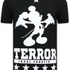 Camisetas local fanatic | Camiseta Hombre - Terror Mouse - Negro