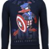 Sudaderas local fanatic | Sudadera Hombre - Captain Duck - Azul