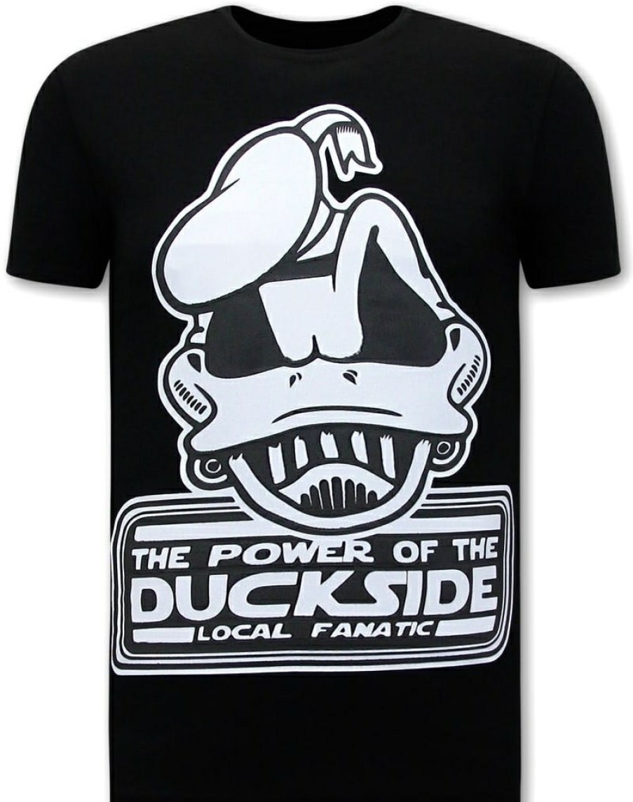 Camisetas local fanatic | Camiseta Hombre - Power Of Duckside - Negro