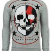 Sudaderas local fanatic | Sudadera Hombre - God Of War - Gris