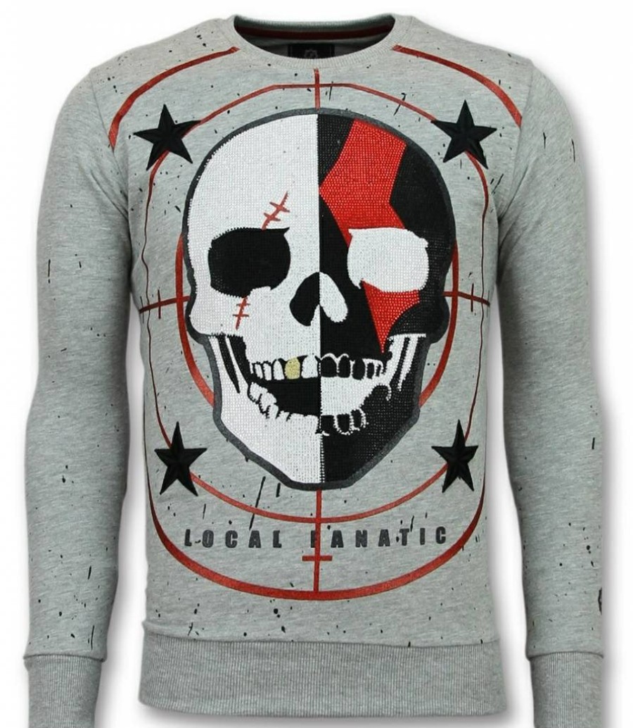 Sudaderas local fanatic | Sudadera Hombre - God Of War - Gris