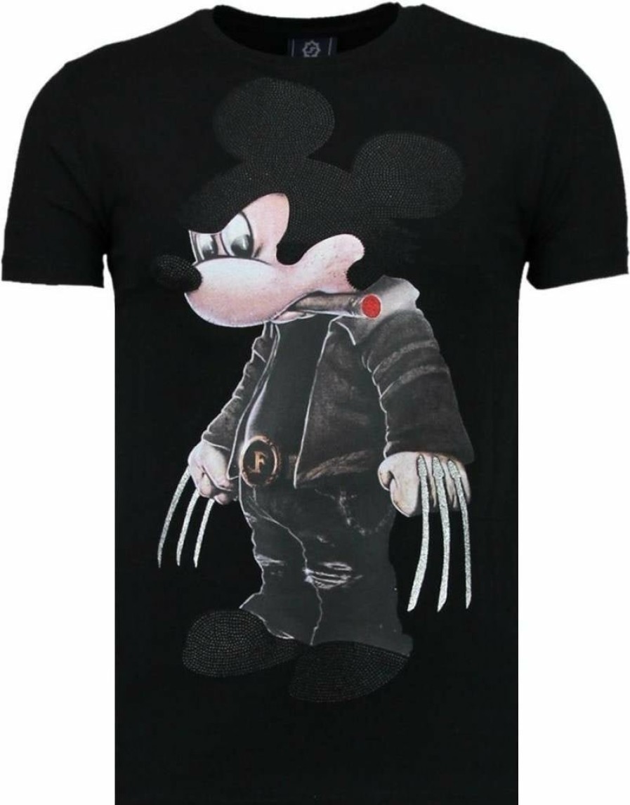 Camisetas local fanatic | Camiseta Hombre - Bad Mouse - Negro