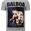 Camisetas local fanatic | Camiseta Hombre - Balboa - Gris