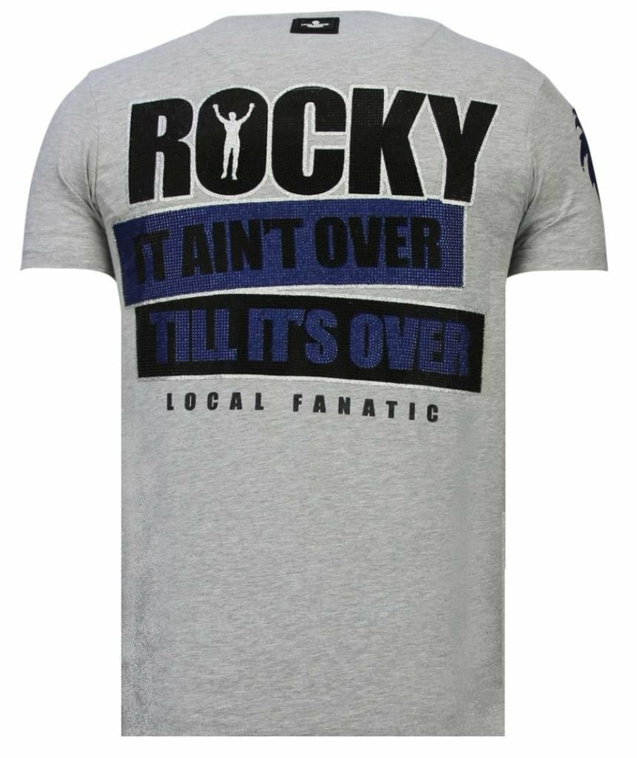 Camisetas local fanatic | Camiseta Hombre - Balboa - Gris