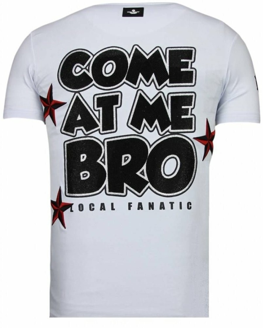 Camisetas local fanatic | Camiseta Hombre - Fight Club Spike - Blanco