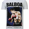 Camisetas local fanatic | Camiseta Hombre - Balboa - Blanco