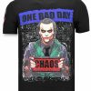 Camisetas local fanatic | Camiseta Hombre - The Joker Chaos - Negro