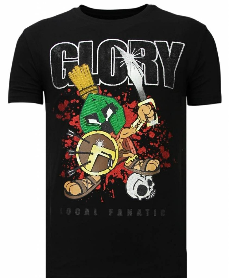 Camisetas local fanatic | Camiseta Hombre - Glory Martial - Negro