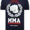 Camisetas local fanatic | Camiseta Hombre - Mma Fighter - Azul