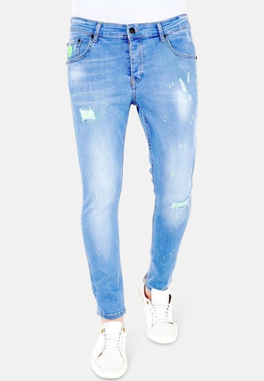 Vaqueros local fanatic | Jeans Hombre - Slim Fit - 1027 - Azul