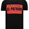 Camisetas local fanatic | Camiseta Hombre - El Patron - Negro