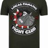 Camisetas local fanatic | Camiseta Hombre - Fight Club Spike - Verde