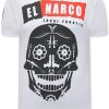 Camisetas local fanatic | Camiseta Hombre - El Narco - Blanco