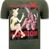 Camisetas local fanatic | Camiseta Hombre - The Playtoy Mansion - Verde