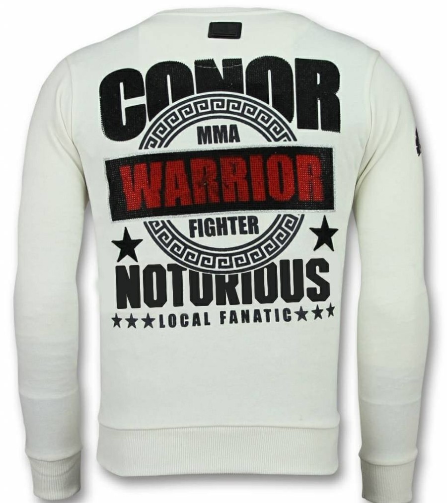 Sudaderas local fanatic | Sudadera Hombre - Notorious Warrior - Blanco