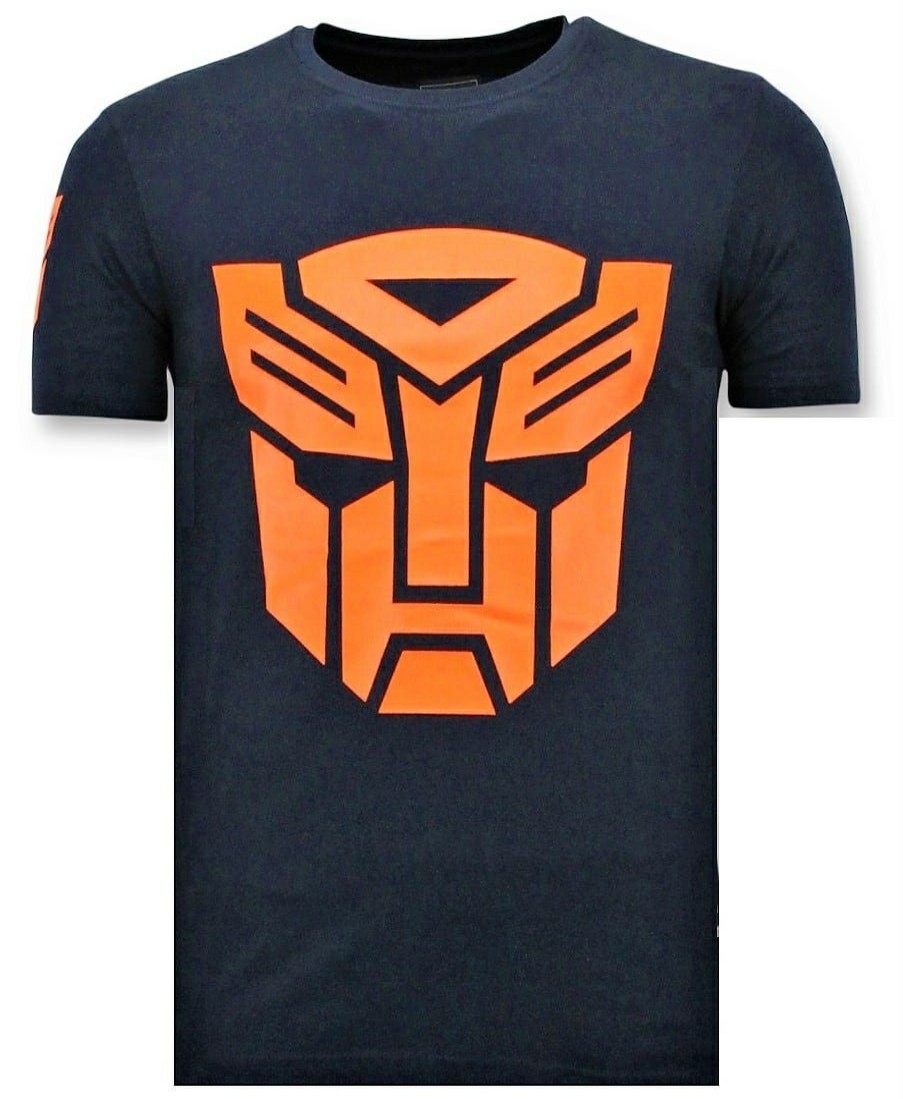 Camisetas local fanatic | Camiseta Hombre - Transformers - Azul