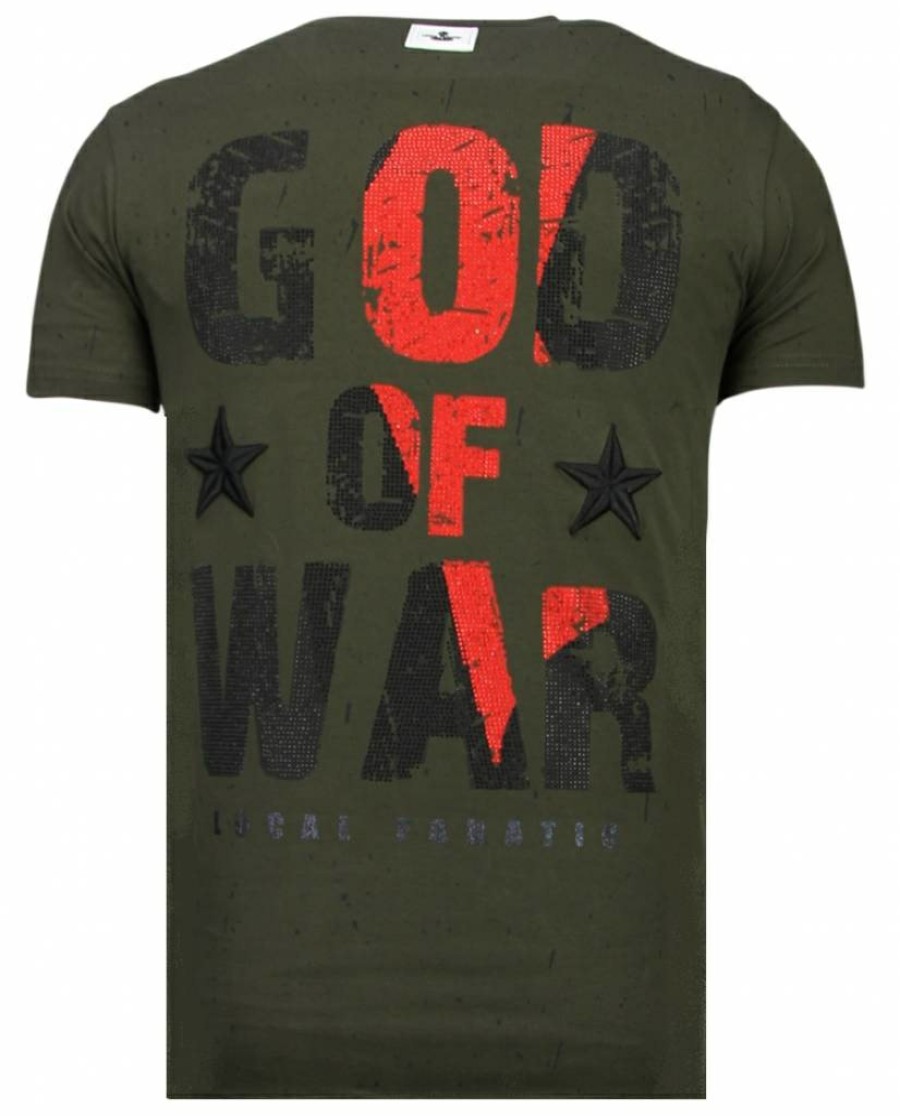 Camisetas local fanatic | Camiseta Hombre - God Of War - Verde