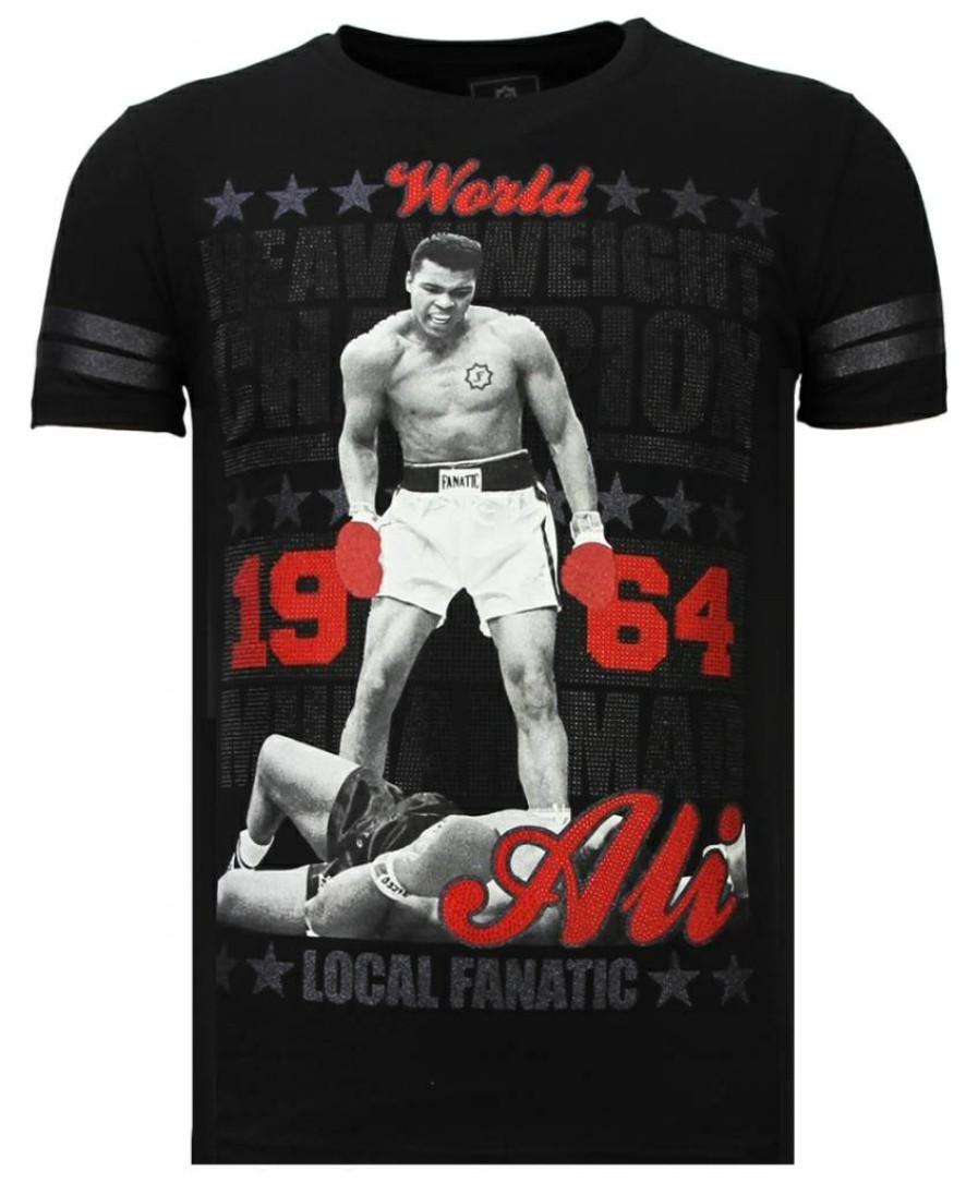 Camisetas local fanatic | Camiseta Hombre - Greatest Of All Time - Negro