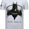 Camisetas local fanatic | Camiseta Hombre - Badman - Blanco