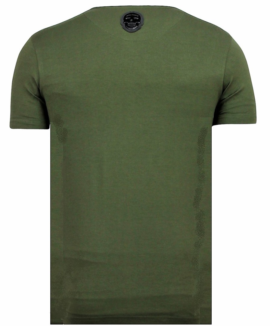 Camisetas local fanatic | Camiseta Hombre - Icons Vertical - Verde