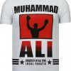 Camisetas local fanatic | Camiseta Hombre - Muhammad Ali - Blanco