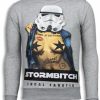 Sudaderas local fanatic | Sudadera Hombre - Stormbitch - Gris