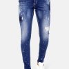 Vaqueros local fanatic | Jeans Hombre - Slim Fit - 1026 - Azul