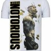 Camisetas local fanatic | Camiseta Hombre - Conor Mcgregor Notorious - Blanco