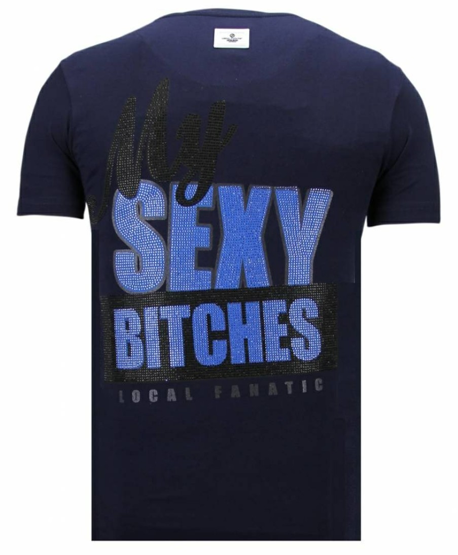 Camisetas local fanatic | Camiseta Hombre - Bad Girls Do It Better - Azul