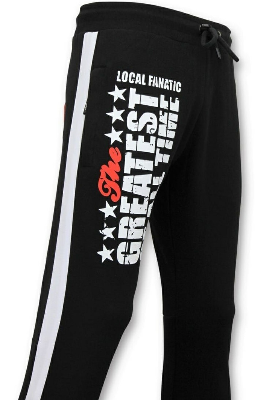 Chandals local fanatic | Pantalones De Chandal Hombres- Muhammad Ali - Negro