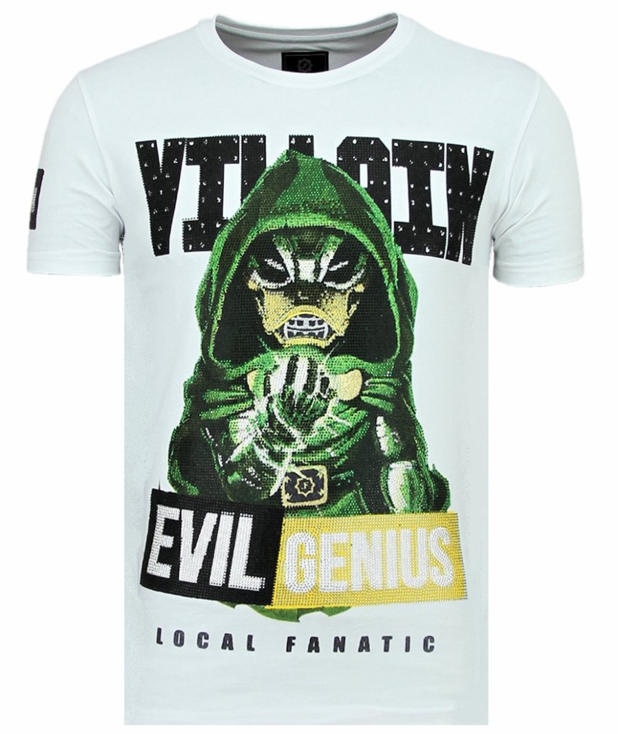 Camisetas local fanatic | Camiseta Hombre - Villain Duck - Blanco