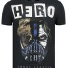 Camisetas local fanatic | Camiseta Hombre - Hero Mask - Negro