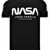 Camisetas local fanatic | Camiseta Hombre - Nasa - Negro