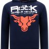 Sudaderas local fanatic | Hombres Con Capucha - The Rock - Azul