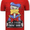 Camisetas local fanatic | Camiseta Hombre - Alcatraz Prisoner - Rojo