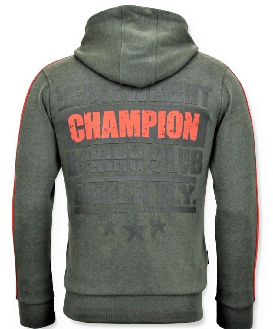 Chandals local fanatic | Chaqueta Chandal Hombres- Iron Mike Tyson - Verde